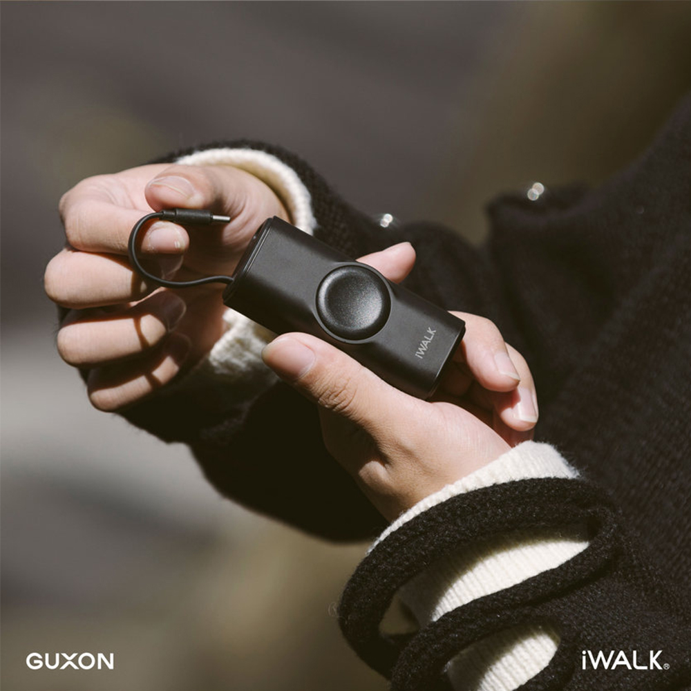 【iWALK】二合一磁吸快充行動電源 LPW004C 手機 手錶 自帶線 支架
