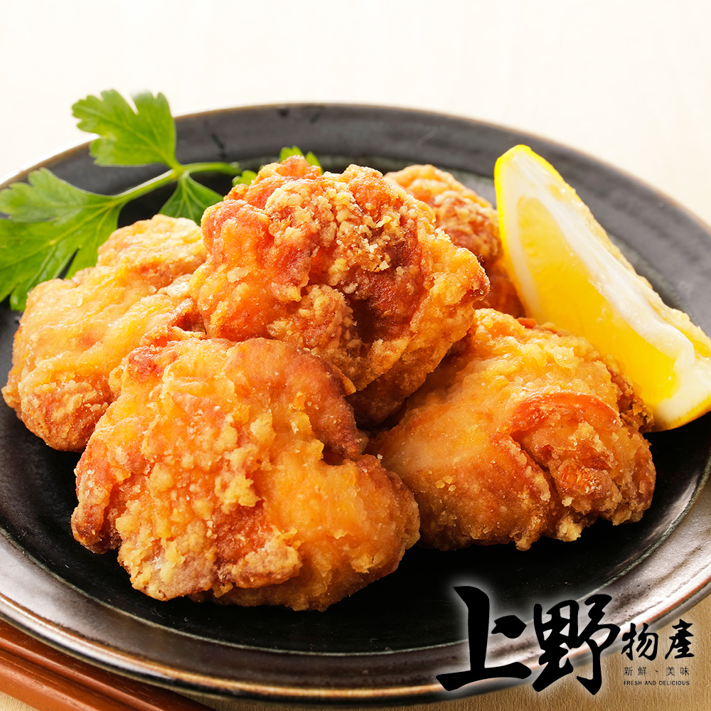       【上野物產】道地日式 唐揚炸雞腿塊 x 15包(250g土10%/