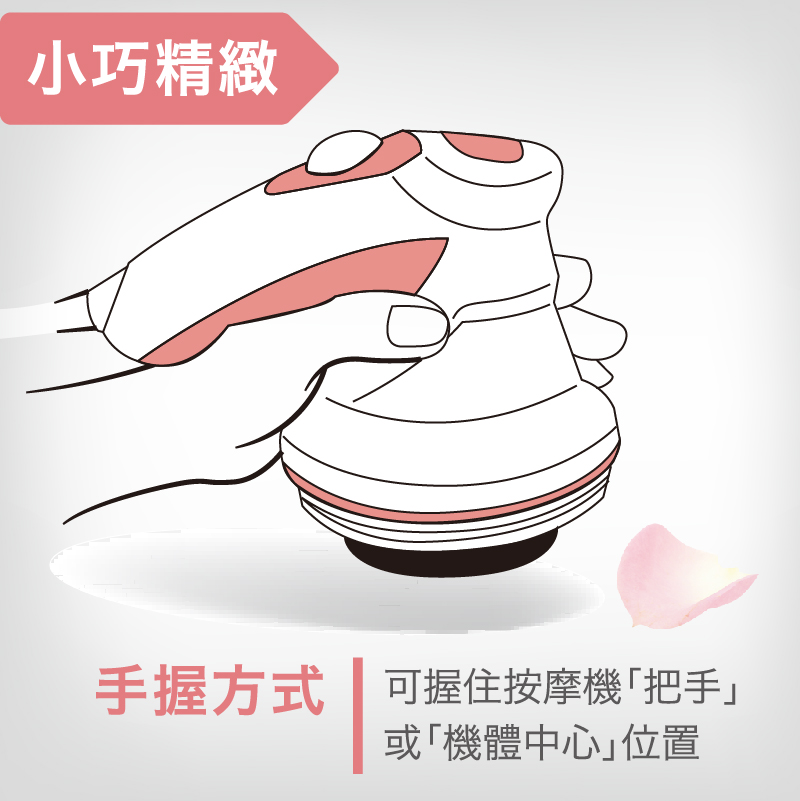 【muva】輕氛纖體滾輪按摩機 (SA1003) 按摩器