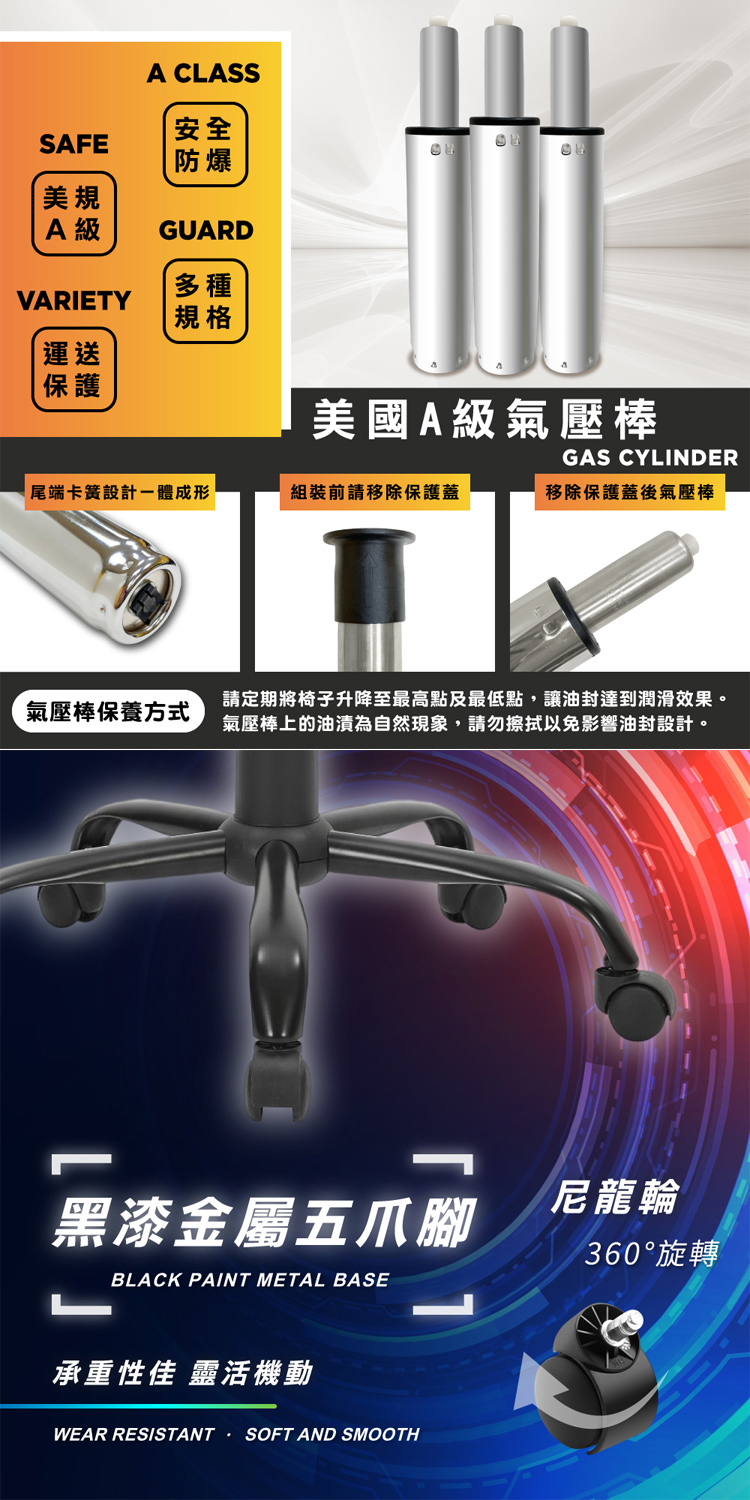 【E-home】Grandiose雄圖賽車型電競椅-EGS001 2色可選