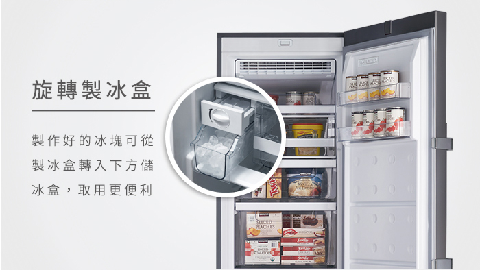 【Frigidaire富及第】260L低溫無霜冷凍櫃 FPFU10F3RSN