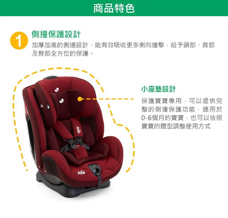 【Joie】stages 0-7歲成長型安全座椅 (3色選擇)