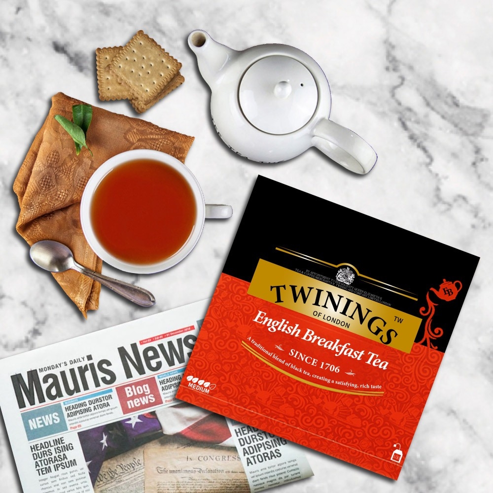 【Twinings 唐寧茶】英倫早餐茶(2gx100入/盒) 經典英式紅茶茶包