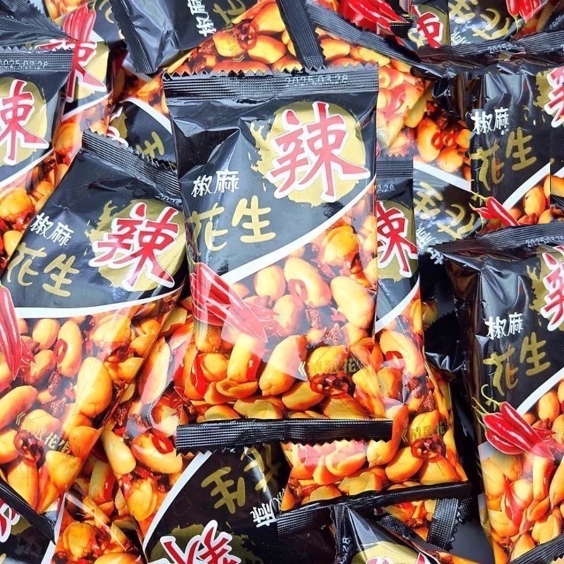 【品味食族】椒麻花生隨手包(180g/6包/袋) 辣花生 零食 零嘴