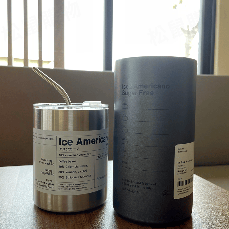 高品質304不鏽鋼隨行杯 (送吸管) 保冰杯 保冷杯 保溫杯 咖啡杯