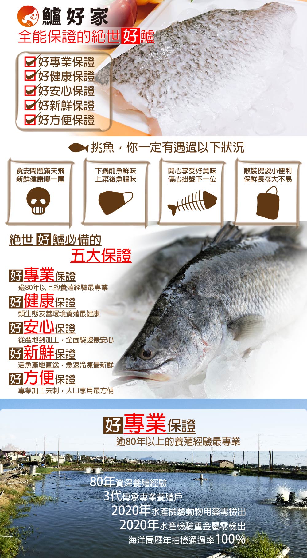 【鱸好家】三代傳承去刺金目鱸魚切片清肉 250g/片