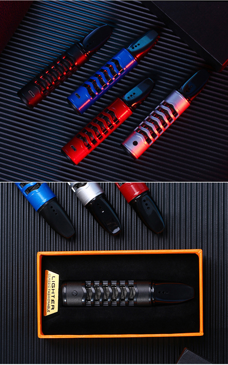 【CS22】USB打火機防風防灰環保菸套(點菸器)