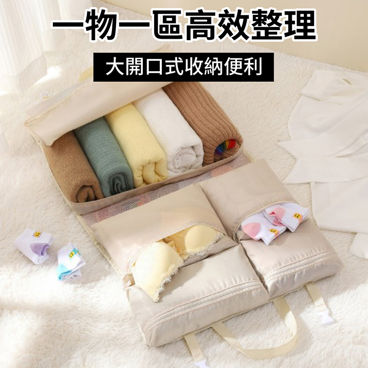 7合1旅行分類收納袋 分隔收納旅行袋 行李箱收納 行李袋