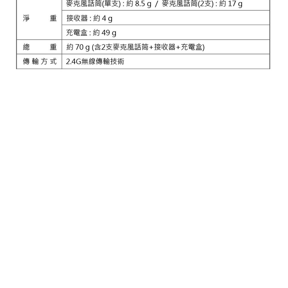 WRM-J16 帶數顯充電盒無線領夾收音麥克風 (Type-C/蘋果接頭款)