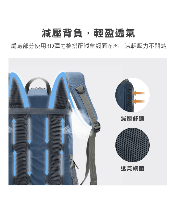 【Horizon 天際線】終極版 冒險家登山後背包 Adventurer 40L