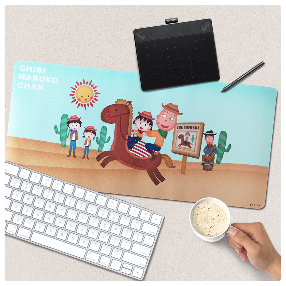 正版授權櫻桃小丸子 滑鼠墊