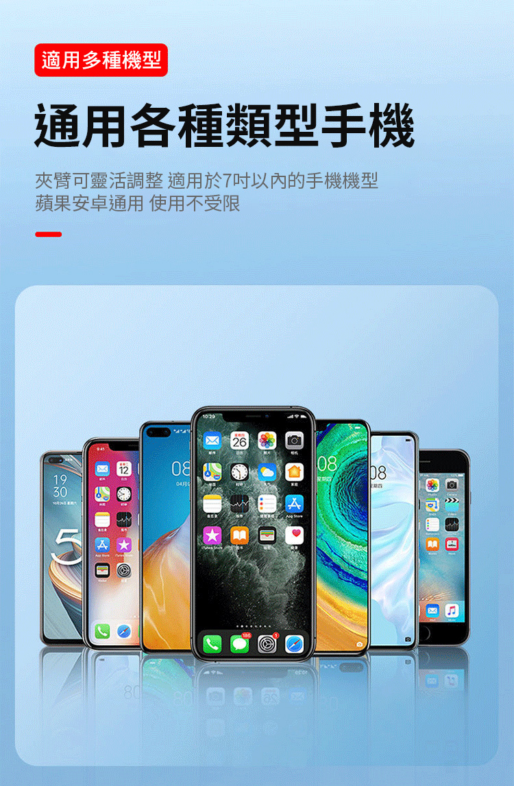 車用遮陽板可折疊旋轉手機支架