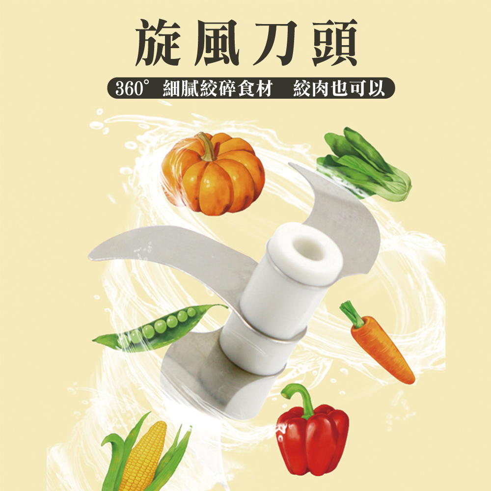 充電式多功能魔法拉拉食物調理機/切碎機