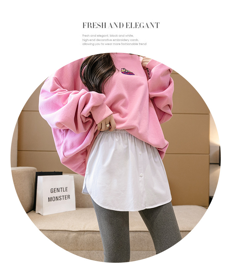 秋冬加厚顯瘦防走光百搭假長版遮屁裙 修身顯瘦 內搭裙