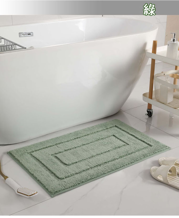回字形植物纖維加厚絨毛吸水地墊 40x60cm