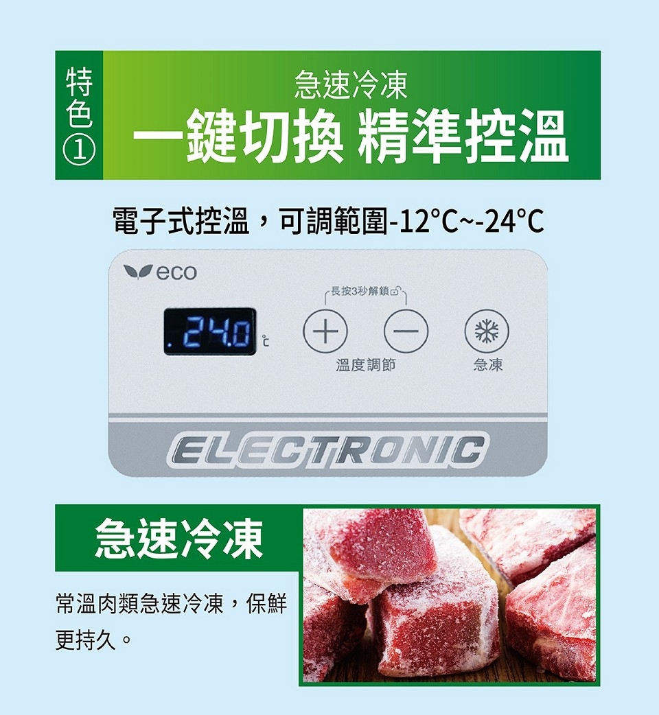 SANLUX台灣三洋【SCF-258GE】258公升冷凍櫃 
