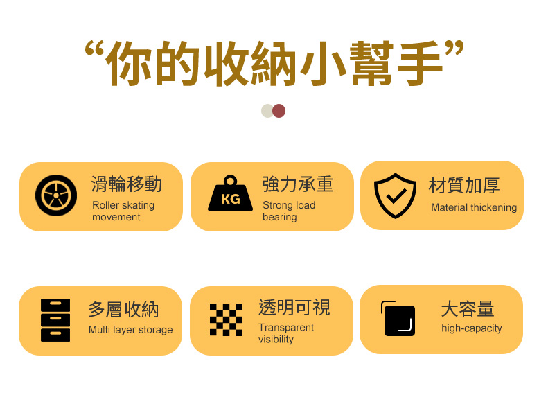 【DaoDi】新大容量雙開摺疊收納箱