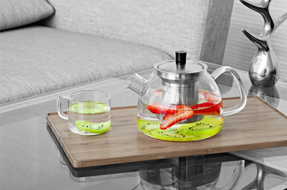 【Linox】Modern花茶壺900ml 茶杯 茶壺 玻璃茶壺 咖啡壺 水壺