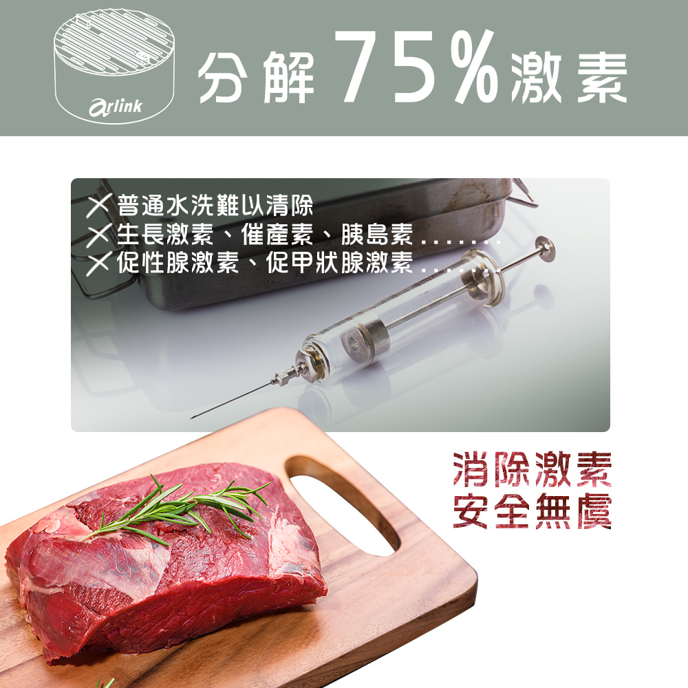       【Arlink】便攜式蔬果/肉品淨化機(HC20)