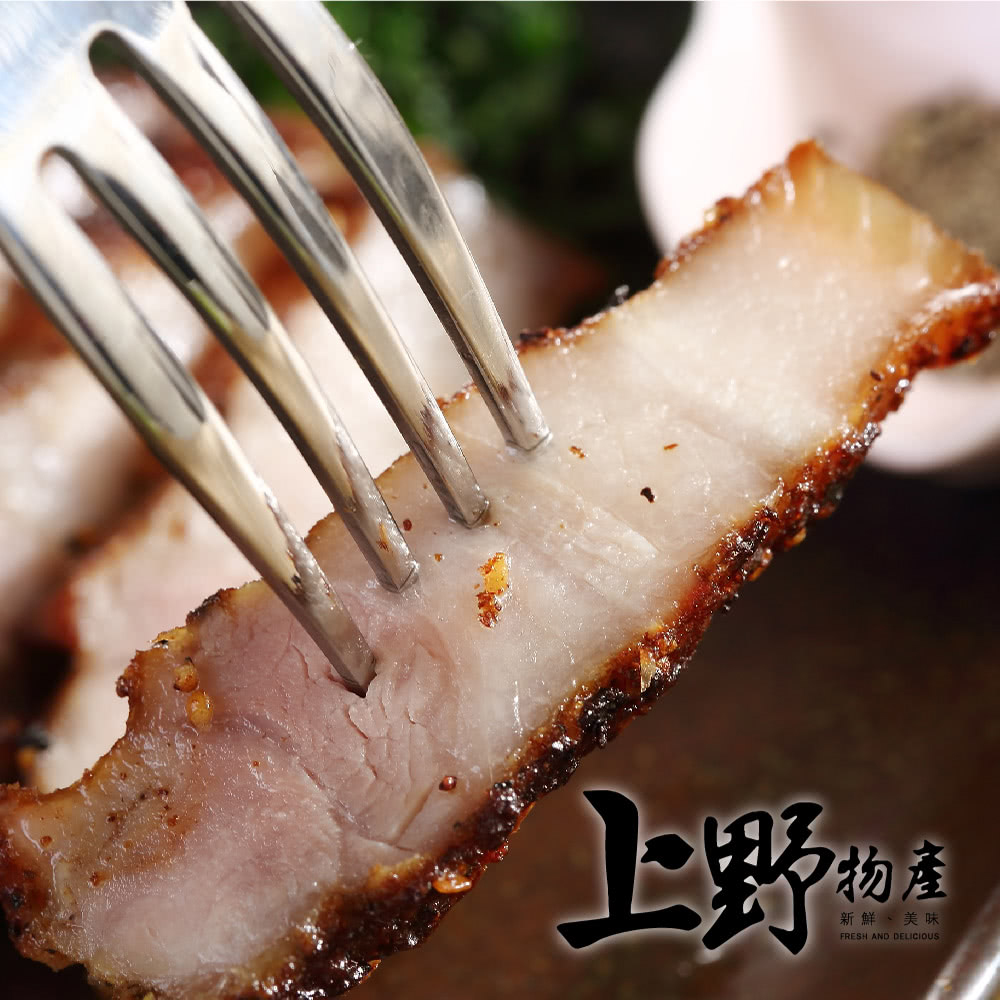 【上野物產】客家秘製鹹豬肉300g/片