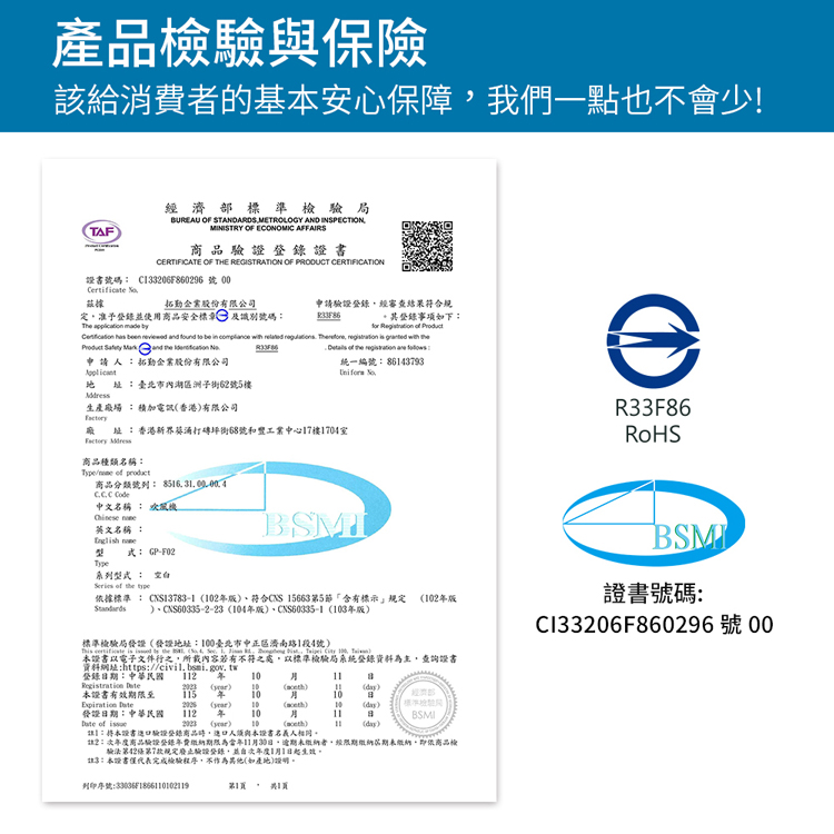 【G-PLUS 拓勤】GP-F02 智慧溫控負離子吹風機(捲髮烘罩組)