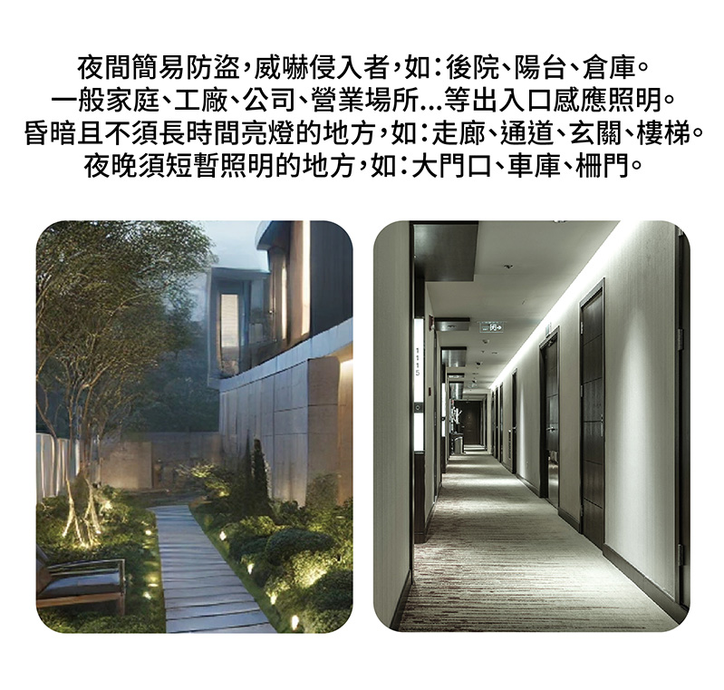 【太星電工】LED感應投射燈(全電壓) 30W-100W 感應燈 照明燈