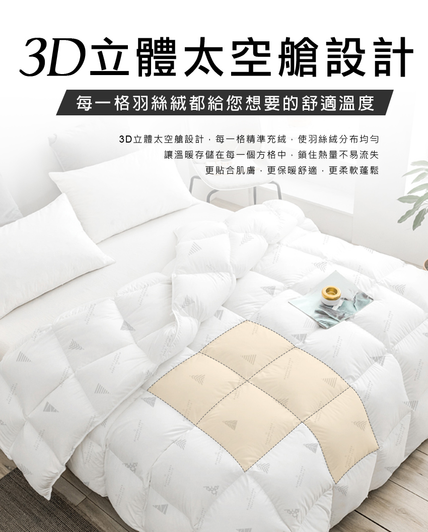 【J-bedtime床寢時光】日本抗菌水洗羽絲四季被