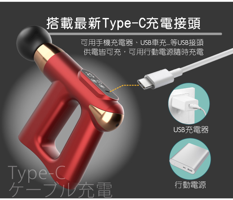 松井3合1多功能按摩筋膜槍(附四款專業按摩頭+按摩貼片組)SG-712BX