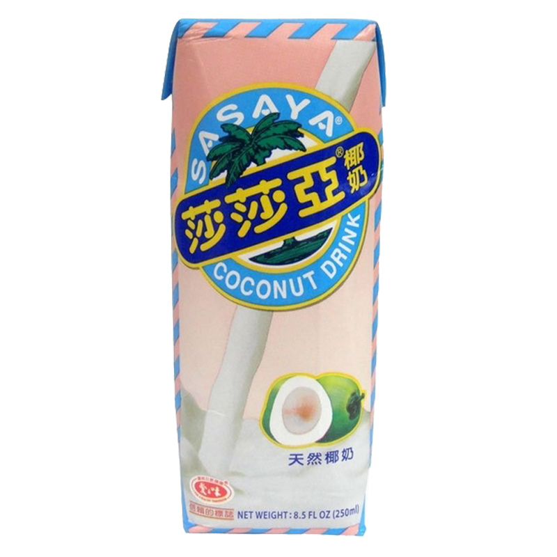 【愛之味】莎莎亞椰奶 250ml (24入/箱) 飲料