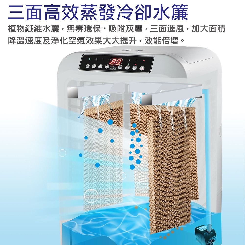 【大家源】水冷冰涼扇系列(TCY-898901/TCY-893002)