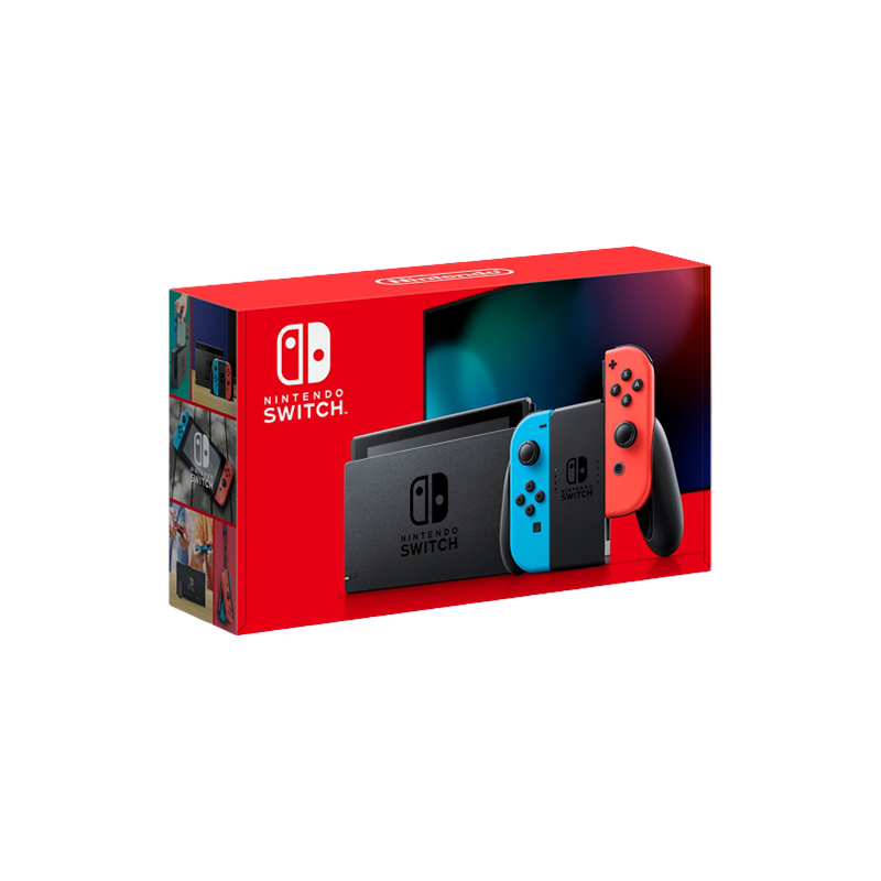任天堂 Nintendo Switch 新型台灣專用機 (電光藍/紅)