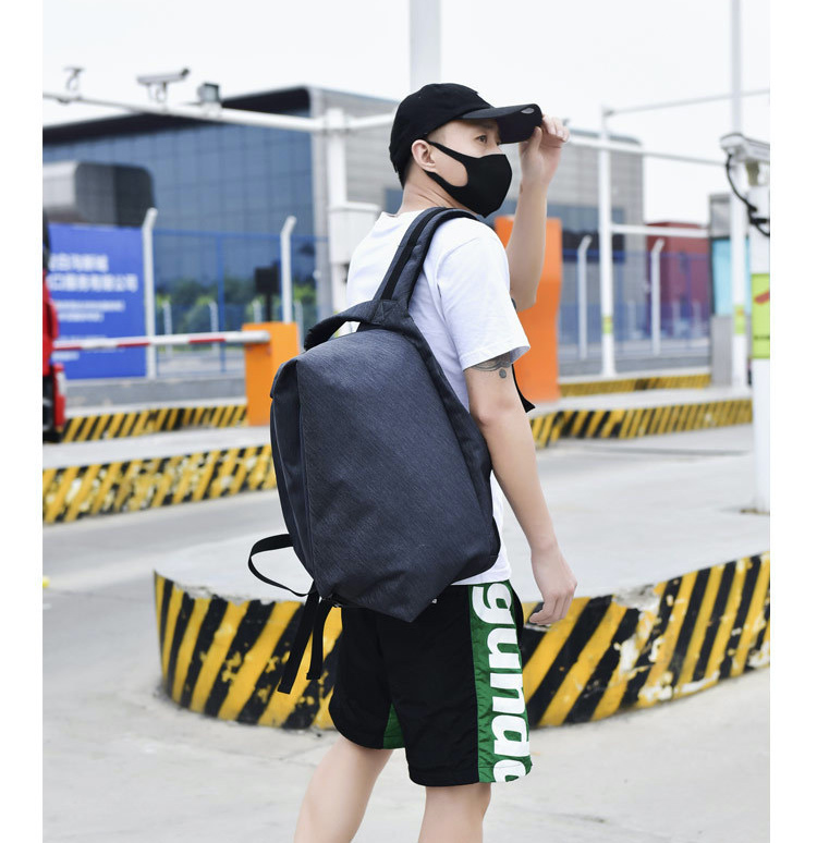 潮流大容量立體造型多功能後背包 電腦包 旅行包 2色可選