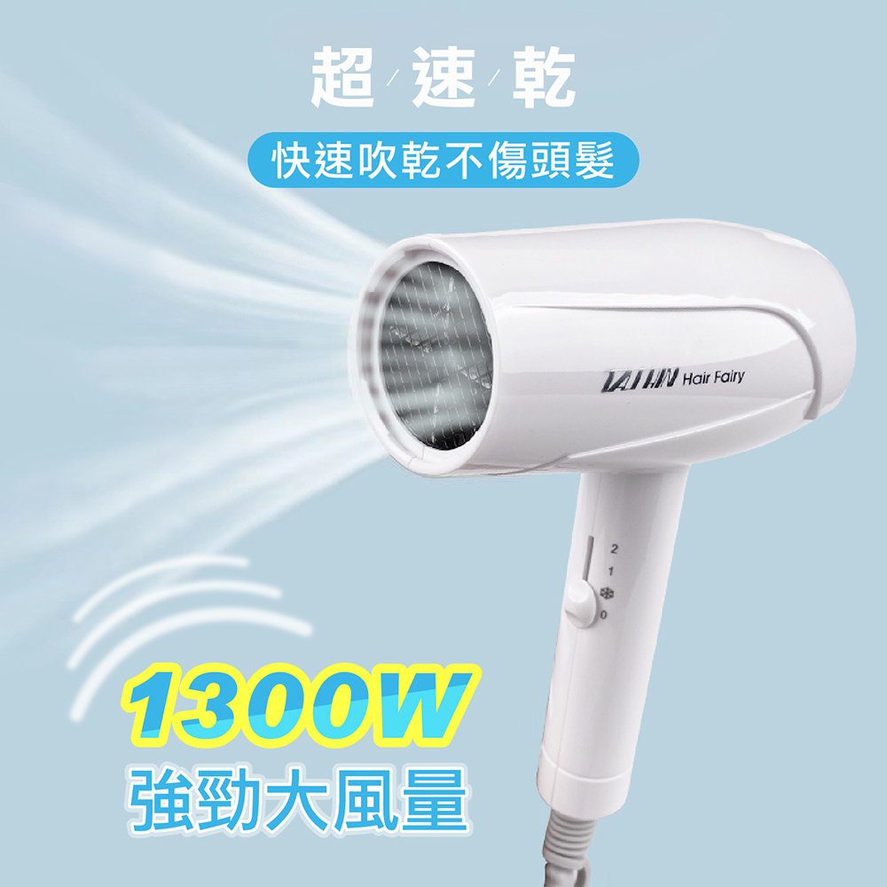 【達新牌】輕量型吹風機 智能控溫 大風量 速乾(TS-2200)