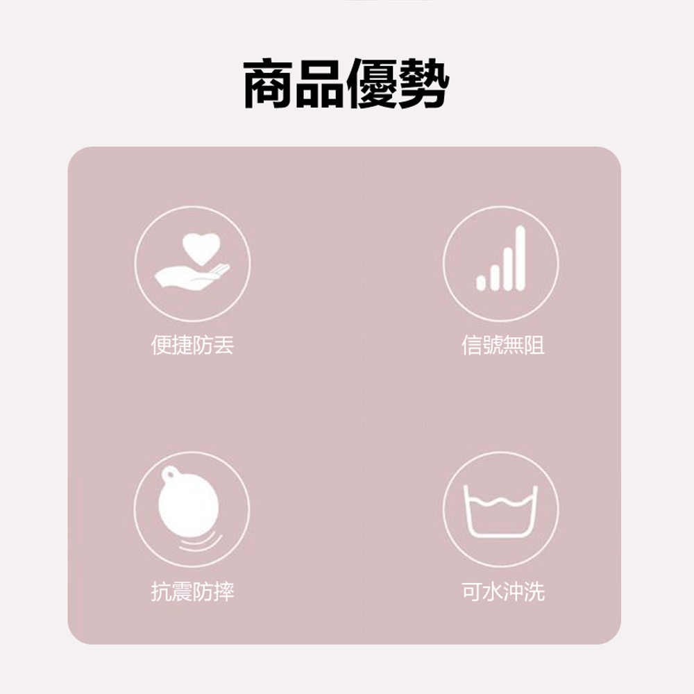 AirTag 適用 C4 圓形追蹤定位防丟器帶鑰匙圈水晶透明保護套