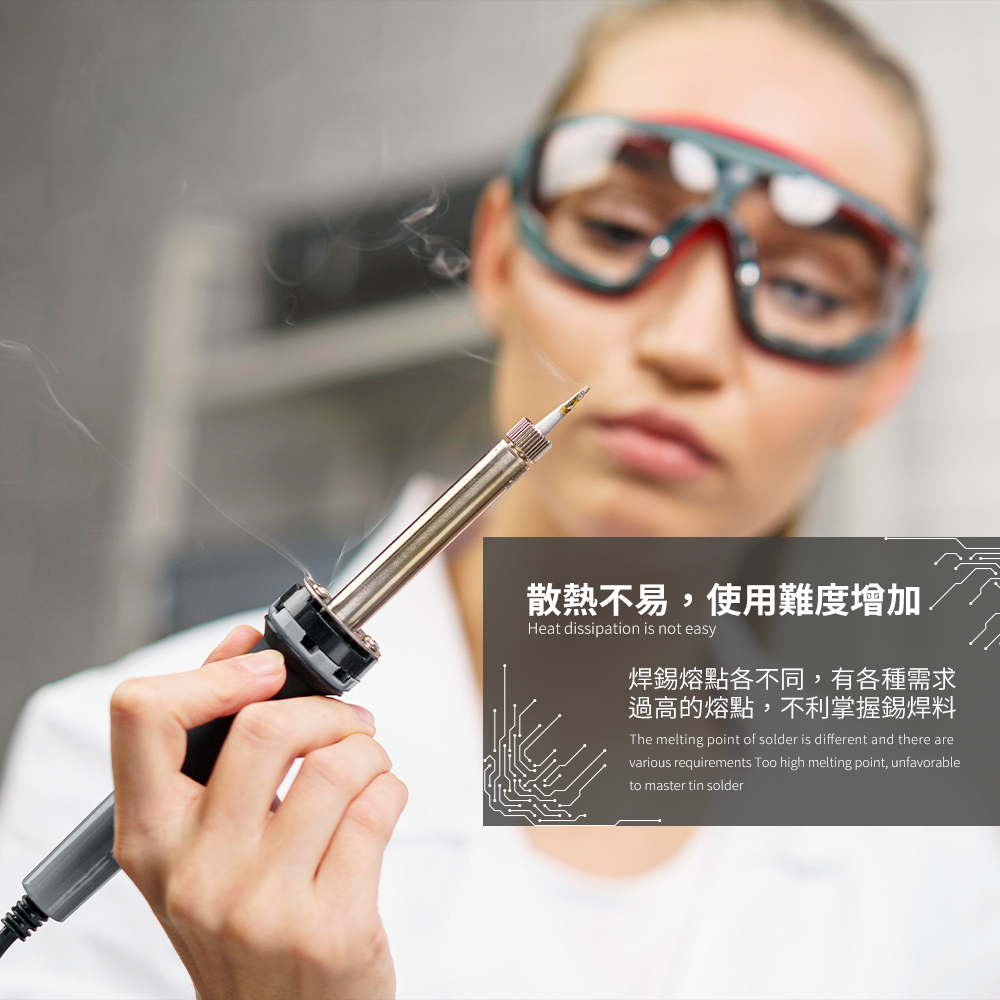 HanlinHANLIN-G1018-開關旋溫60W電烙鐵焊槍-恆溫G1018-