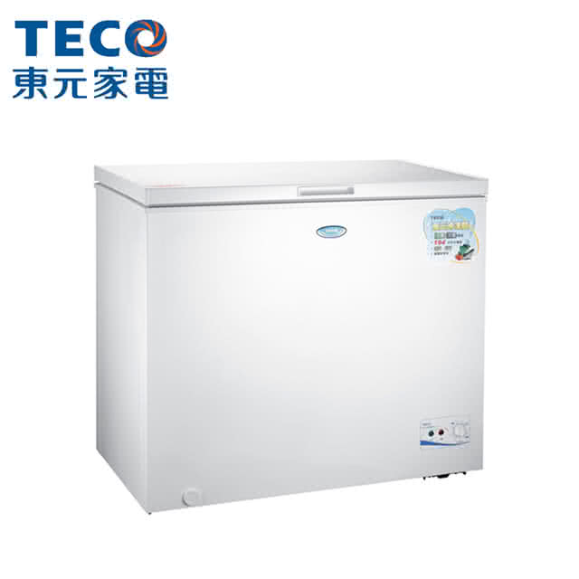 【TECO東元】194公升上掀式單門冷凍櫃(RL2017W)