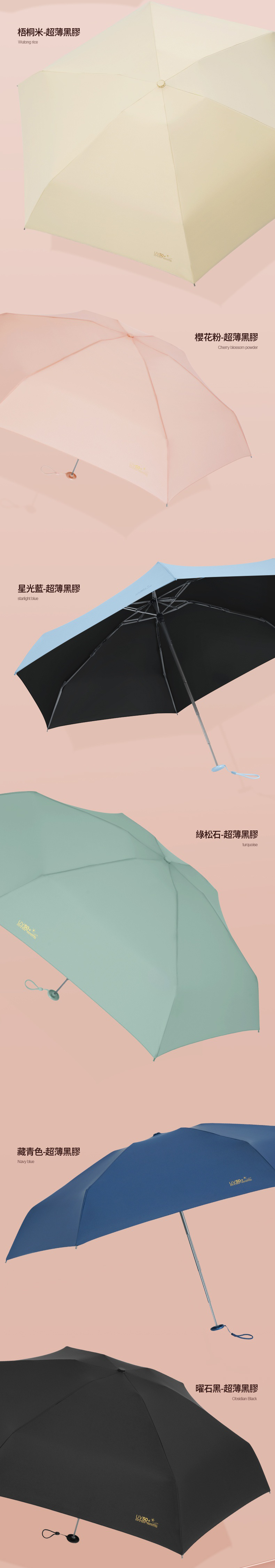 鈦鎂鋁合金奈米科技晴雨傘超輕傘