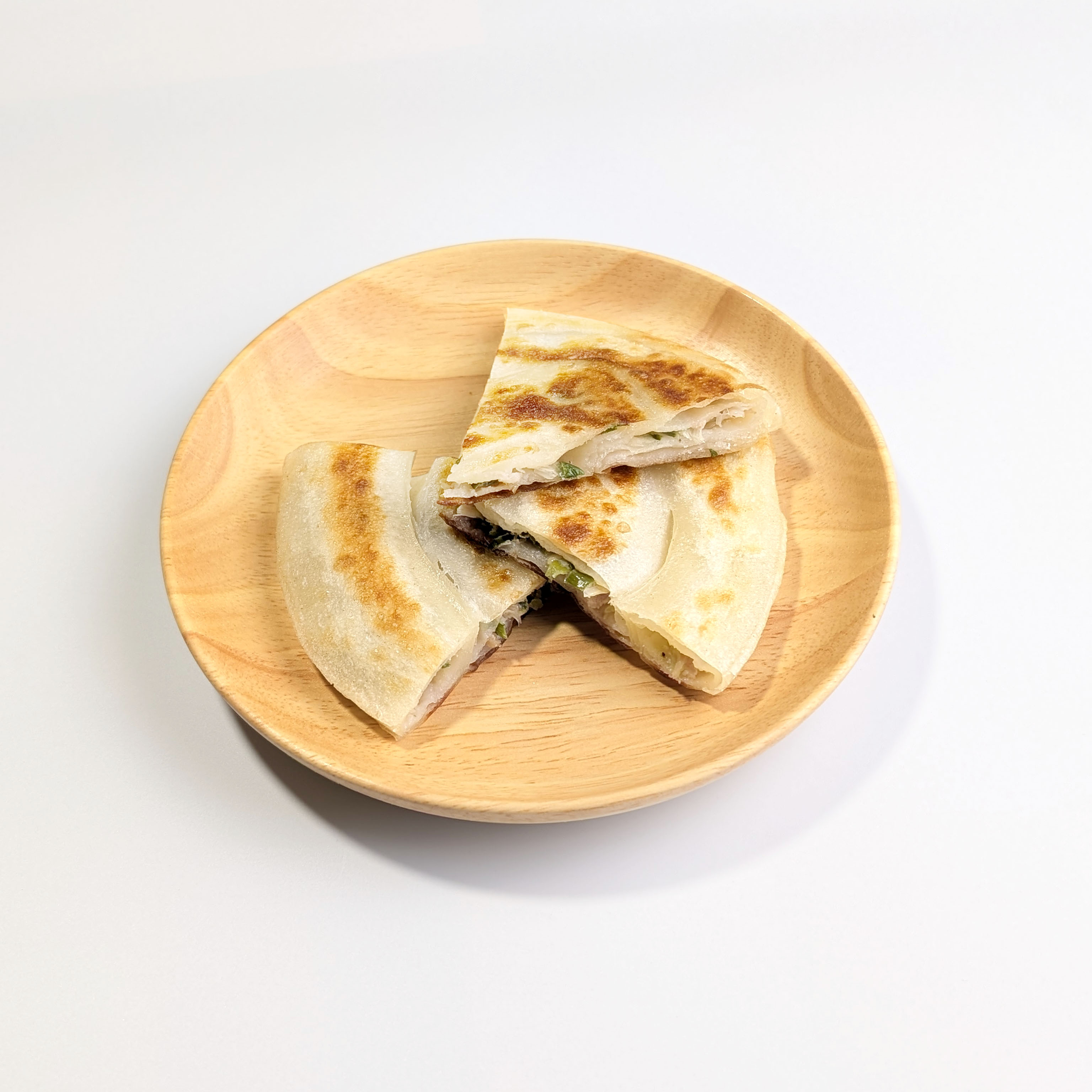 【村子口】手工捲餅任選(香蔥餅／蔥肉餅) 650g/5片/包 蔥油餅 蔥抓餅