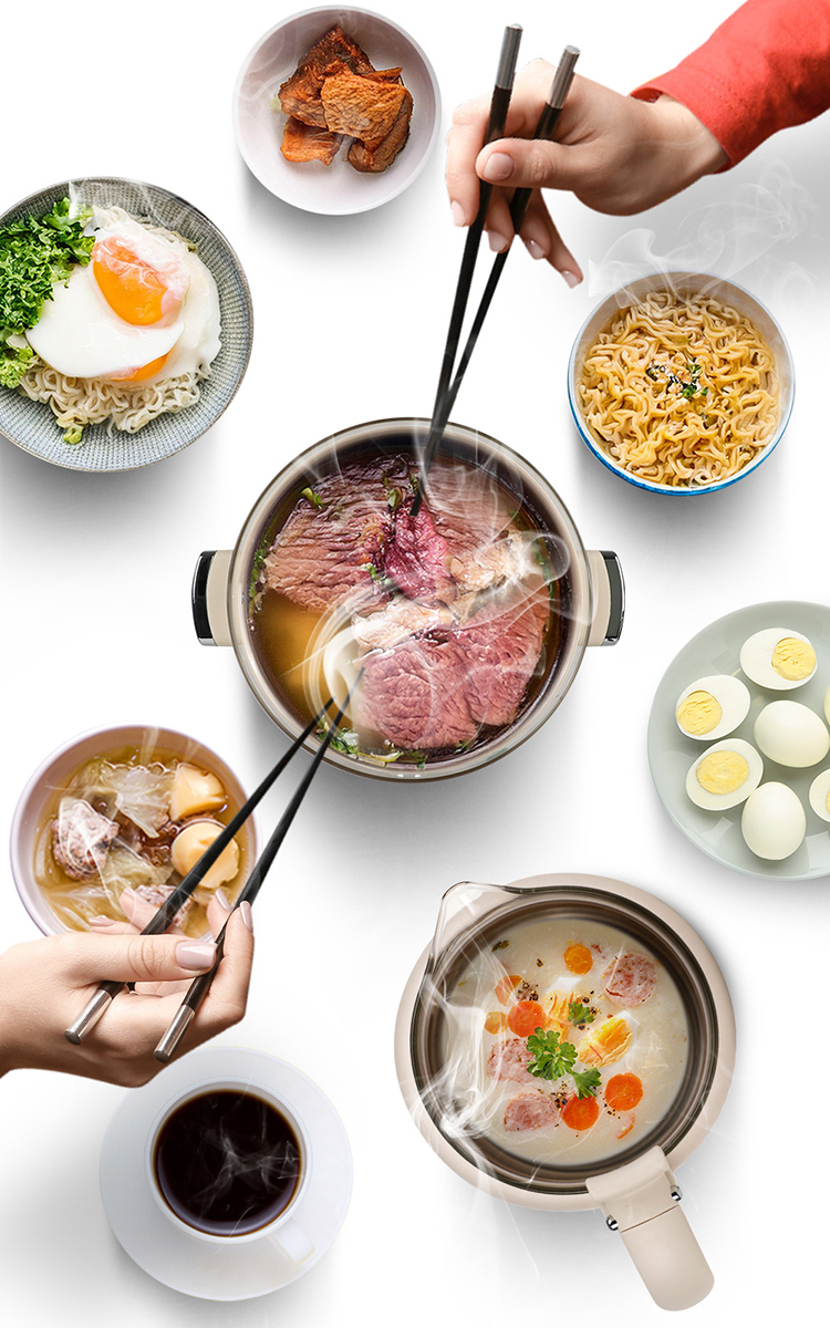 【NICONICO】樂活玻璃料理鍋組 電火鍋 美食鍋  NI-SET2313