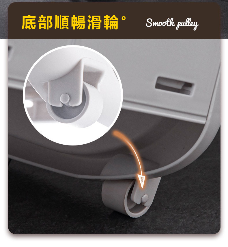 多功能折疊壁掛髒衣洗衣籃 帶輪推車