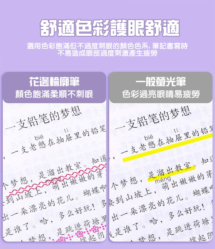 創意多彩果凍雙線輪廓筆8色/12色/24色/28色 彩色筆 原子筆 畫筆 塗鴉筆