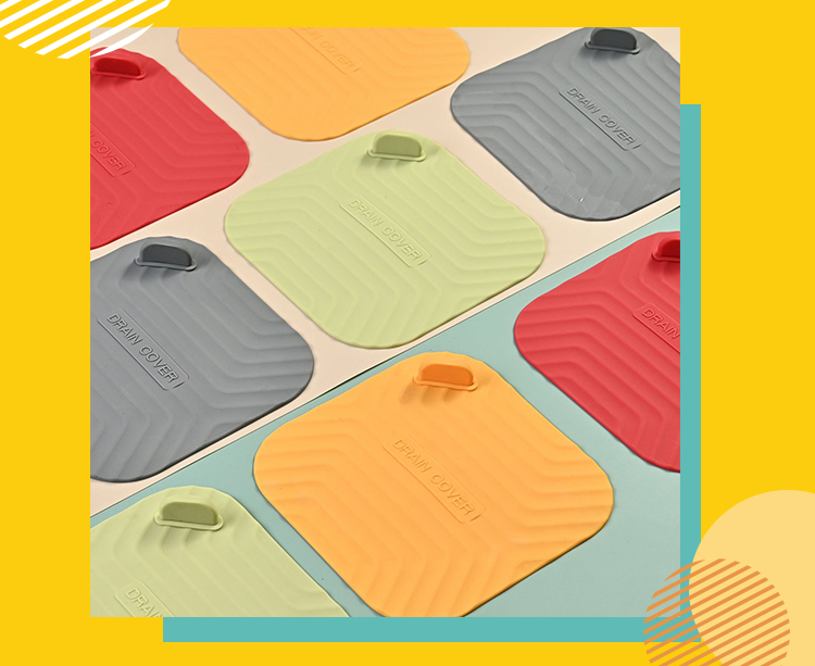 時尚四色防臭防蟲密封蓋