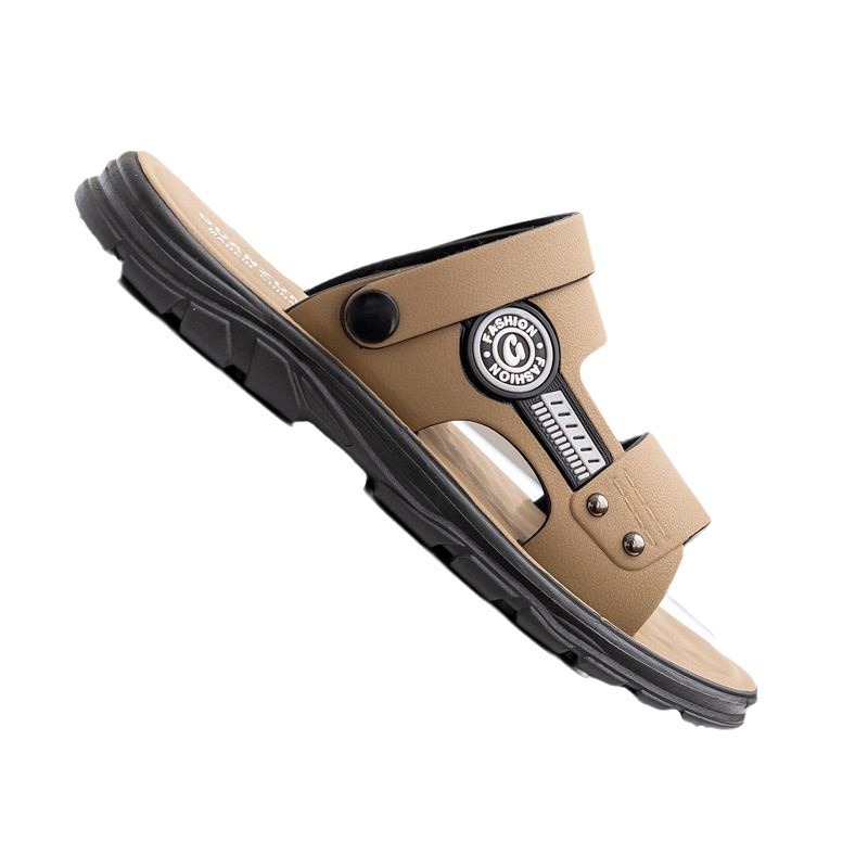 男士百搭好穿透氣兩用防滑拖鞋 涼鞋 兩款可選 