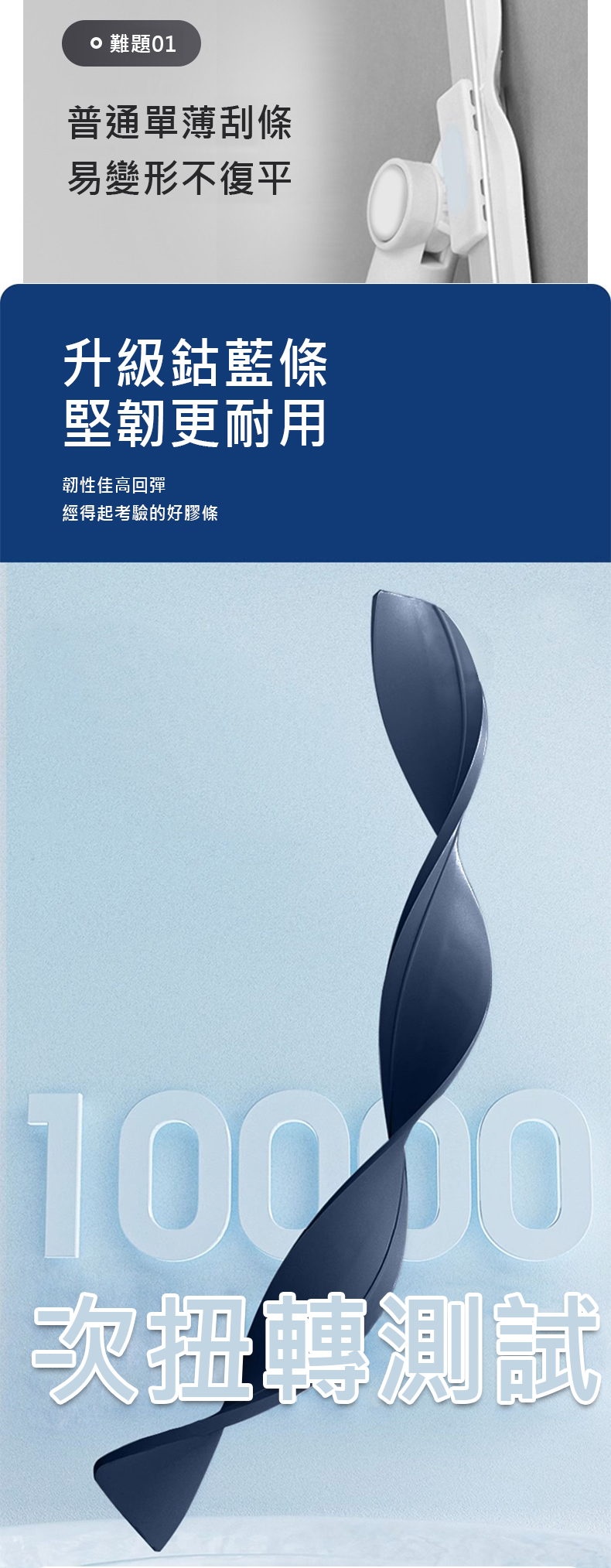 乾溼兩用加長升級不鏽鋼魔術刮水掃把