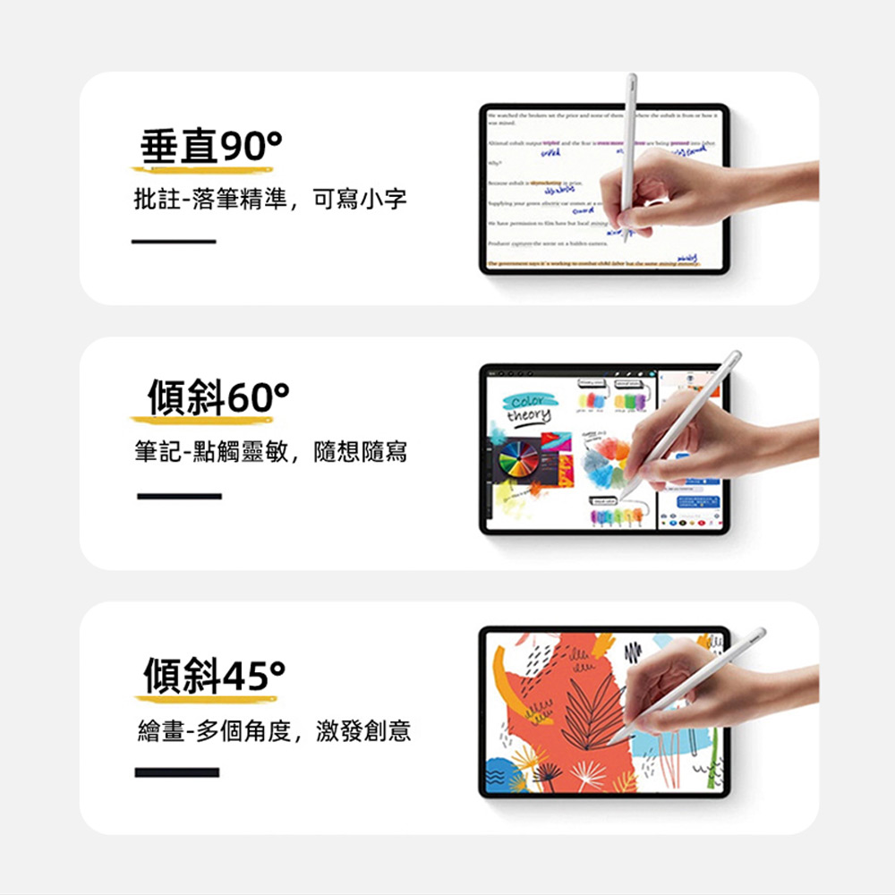 ATP-05平板手寫繪圖主動式觸控電容筆 安卓蘋果 Surface通用 平板畫筆
