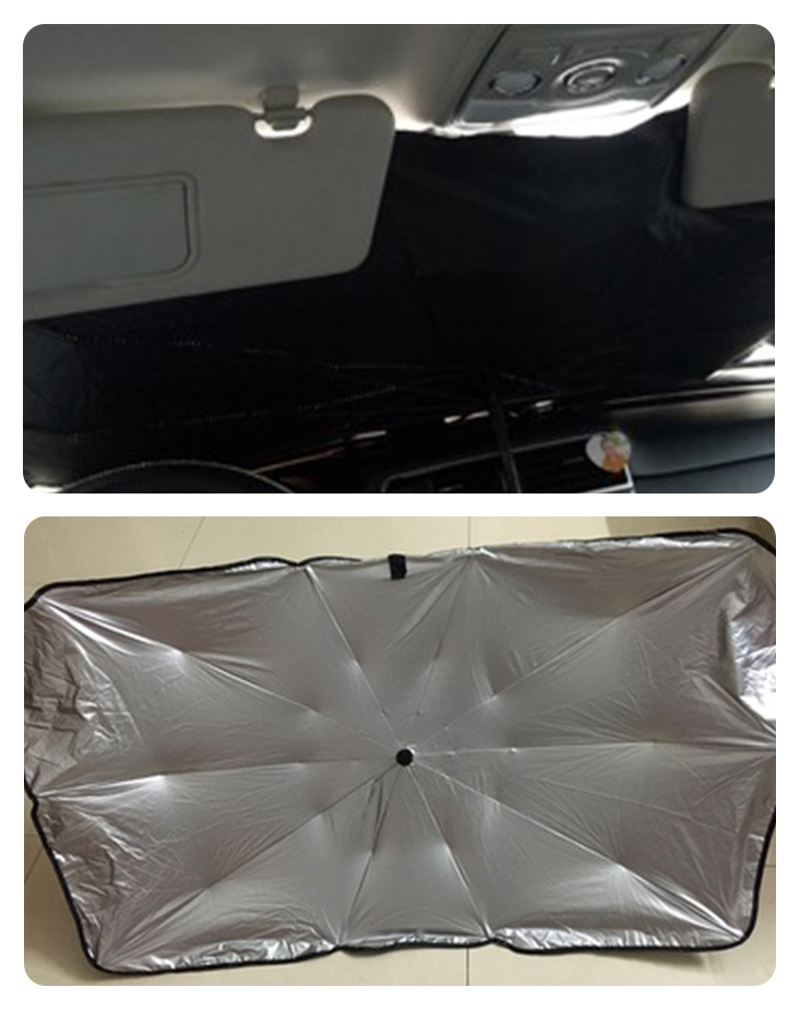 汽車鈦銀布隔熱遮陽傘(鈦銀升級版) 抗UV紫外線 隔熱防曬 隔熱板 隔熱墊
