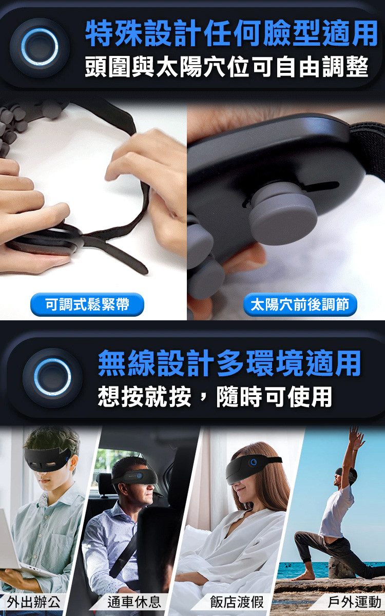 【Future Lab. 未來實驗室】Visual Mask 喚眼儀眼部按摩器 － 生活市集