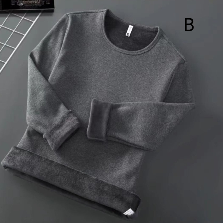 秋冬莫代爾長袖冬季加絨保暖衣內衣 長袖上衣 莫代爾/加絨保暖 (多色多尺寸任選)