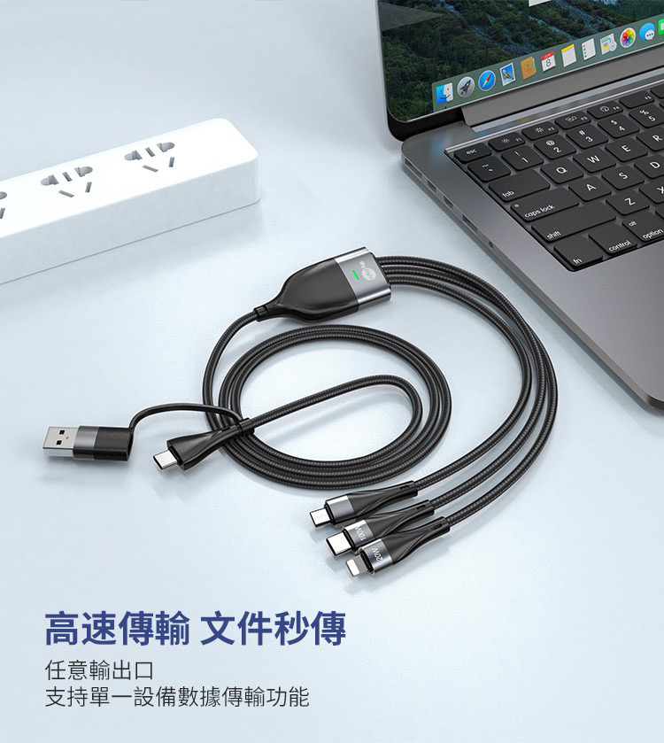 MyStyleMyStyle 65W GaN氮化鎵三孔極速充電器 二出三急速萬用
