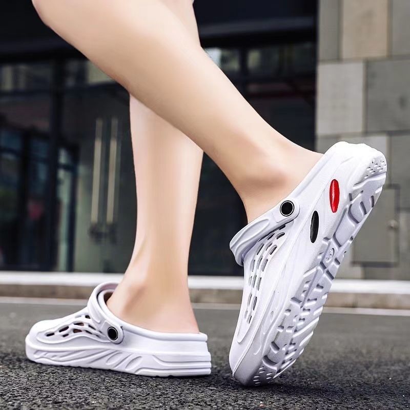 不臭不響防滑舒適洞洞鞋 涼鞋